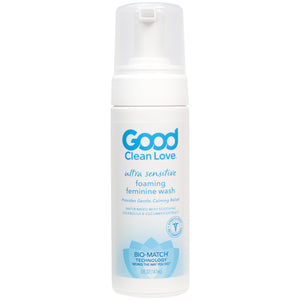 Good Clean Love Ultra Sensitiv Foam Wash 5oz.