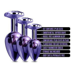 Nixie Metal Plug Trainer Set Purple Metallic