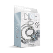 Load image into Gallery viewer, Nixie Metal Plug &amp; Cuff Set Silver Small
