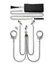 Load image into Gallery viewer, Nixie Interchangeable 8pc Bondage Kit Silver
