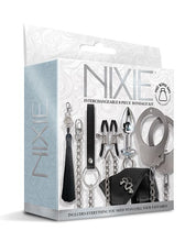 Load image into Gallery viewer, Nixie Interchangeable 8pc Bondage Kit Silver
