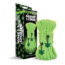 Load image into Gallery viewer, Stoner Vibes Rope 32ft Glow In The Dark Chronic Collection
