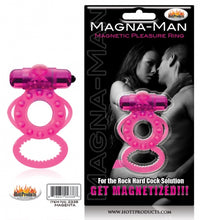 Load image into Gallery viewer, Magna Man Magnetic Ring Magenta
