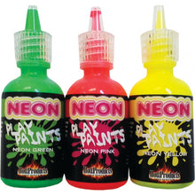 Load image into Gallery viewer, Neon Body Paints 3pk Carded
