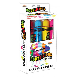 Bodylicious Edible Body Pens 4pk