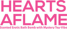 Load image into Gallery viewer, Hearts Aflame Erotic Bath Bomb
