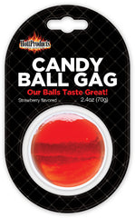 Candy Ball Gag Strawberry