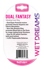 Load image into Gallery viewer, Wet Dreams Dual Fantasy Dual Cock Ring W/ Dual Motors
