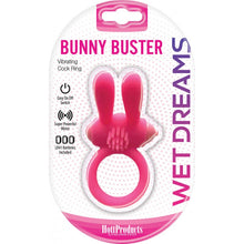 Load image into Gallery viewer, Wet Dreams Bunny Buster Cock Ring W/ Turbo Bunny Motor
