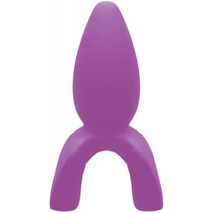 Tongue Star Stealth Rider Tongue Vibe W/ Contoured Pleasure Tip Purple