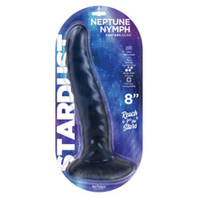 Load image into Gallery viewer, Stardust Neptune Nymph Silicone Dildo 8in Purple
