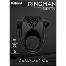 Load image into Gallery viewer, (wd) Decadence Ringman Vibrati Cock Ring
