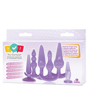 Load image into Gallery viewer, Try-curious Anal Plug Kit Purple
