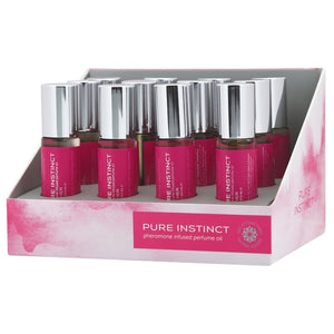 Pure Instinct Pheromone Oil Perfume For Her Roll On 12 Pc Display