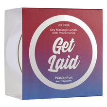 Load image into Gallery viewer, Massage Candle W/ Pheromones Get Laid Passionfruit 4oz
