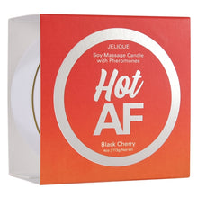 Load image into Gallery viewer, Massage Candle W/ Pheromones Hot Af Black Cherry 4oz
