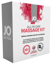 Load image into Gallery viewer, Jo All In One Massage Glide Kit Warming Silicone Based 1 Oz
