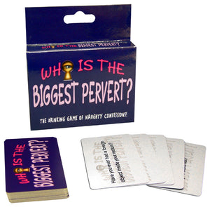 Whos The Biggest Pervert Card Game