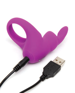 Happy Rabbit Rabbit Cock Ring Purple