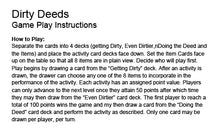 Load image into Gallery viewer, Dirty Deeds Game
