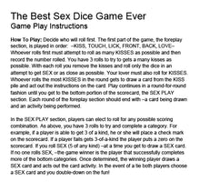 Load image into Gallery viewer, The Best Sex Dice Game Ever
