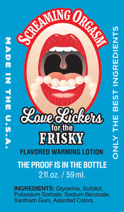 Love Lickers Screaming Orgasm 2 Oz