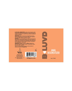 B-luvd Anal Desensitizer Orange 4oz