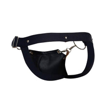 Load image into Gallery viewer, Male Basics Dngeon Snap Jockstrap Black O/s

