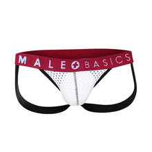 Load image into Gallery viewer, Mb Spot Jockstrap White Large
