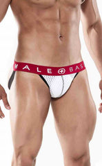 Mb Spot Jockstrap White Large