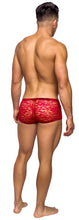 Load image into Gallery viewer, Mini Short Stretch Lace Large Red
