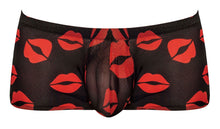 Load image into Gallery viewer, Mini Short Sheer Lips Black Xl
