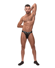 Cock Pit Cock Ring Jock Black S/m