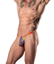 Load image into Gallery viewer, Your Lace Or Mine Thong Multi Color S/m
