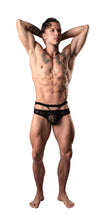 Load image into Gallery viewer, Lucifer Cutout Thong Black L/xl
