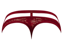 Load image into Gallery viewer, Lucifer Cutout Thong Burgundy L/xl
