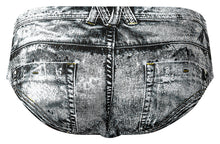 Load image into Gallery viewer, Dirty Denim Bikini Blue Large
