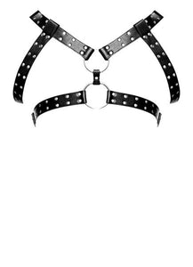 Gemini Leather Harness Black O/s