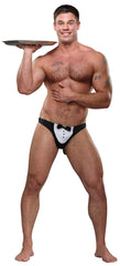 Novelty Maitre D Thong Black O/s