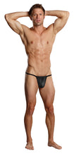 Load image into Gallery viewer, Nylon/spandex Posing Strap Black
