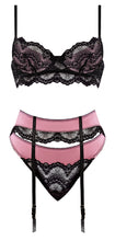 Load image into Gallery viewer, Sensual Desires Bra Cincher &amp; Thong Mauve L/xl
