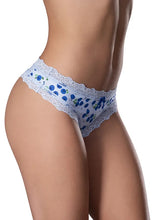 Load image into Gallery viewer, Crotchless Thong S/m Blueberry
