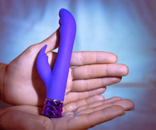 Load image into Gallery viewer, Hailey Silicone Rabbit Purple
