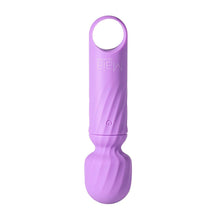 Load image into Gallery viewer, Dolly Purple Silicone Mini Wand Rechargeable
