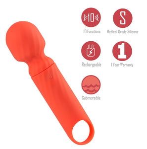 Dolly Silicone Mini Wand Rechargeable