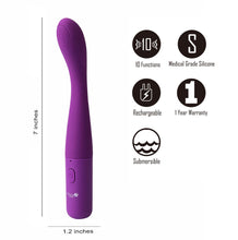 Load image into Gallery viewer, Chelsi Silicone G-spot Vibe Rechargeable
