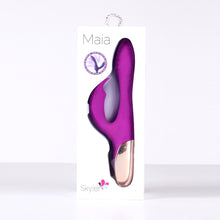 Load image into Gallery viewer, Skyler Silicone Bendable Purple Rabbit
