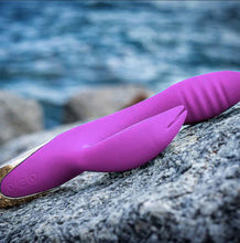 Load image into Gallery viewer, Skyler Silicone Bendable Purple Rabbit
