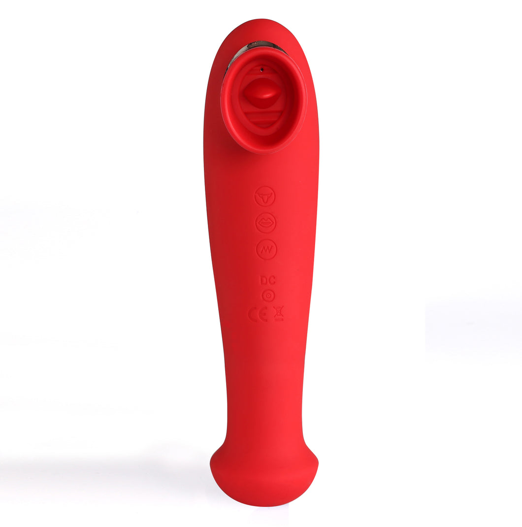 Destiny Red Sucking Clitoral Stimulator