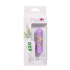 Jessi 420 Purple Remote Mini Bullet